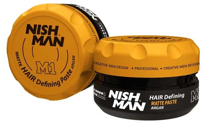 NISHMAN Паста Matte Hair Defining Paste M1, сильная фиксация, 100 мл, 130 г