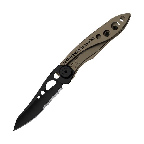 Мультитул карта LEATHERMAN Skeletool KBX (832615, 832619) Coyote Tan