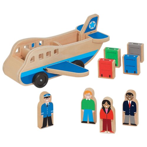 фото Игровой набор melissa & doug wooden airplane 9394