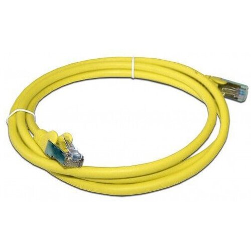 Патч-корд Lanmaster LAN-PC45/S6A-2.0-YL FTP вилка RJ-45-вилка RJ-45 кат.6А 2м желтый LSZH (уп:1шт) кабель патч корд lanmaster lan pc45 s6a 2 0 bl