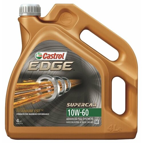 фото Моторное масло castrol edge supercar 10w-60 4 л