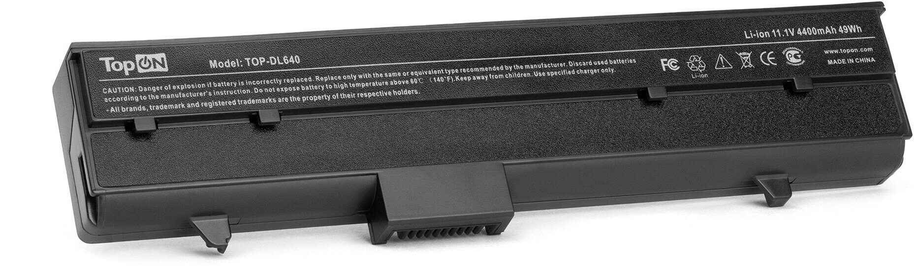Аккумулятор для ноутбука Dell Inspiron 630m, 640m, E1405, XPS M140 Series. 11.1V 4400mAh 49Wh. PN: C9551, DH074.