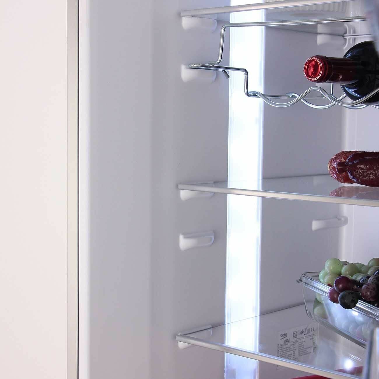 Холодильник BEKO , двухкамерный, белый - фото №11