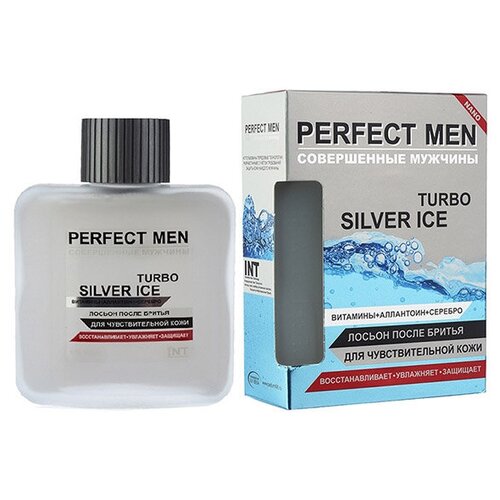 Лосьон после бритья Turbo Silver Ice XXI CENTURY, 290 г, 100 мл