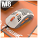 Игровая мышь компьютерная Wolf M8 с RGB подсветкой, Мышка проводн...