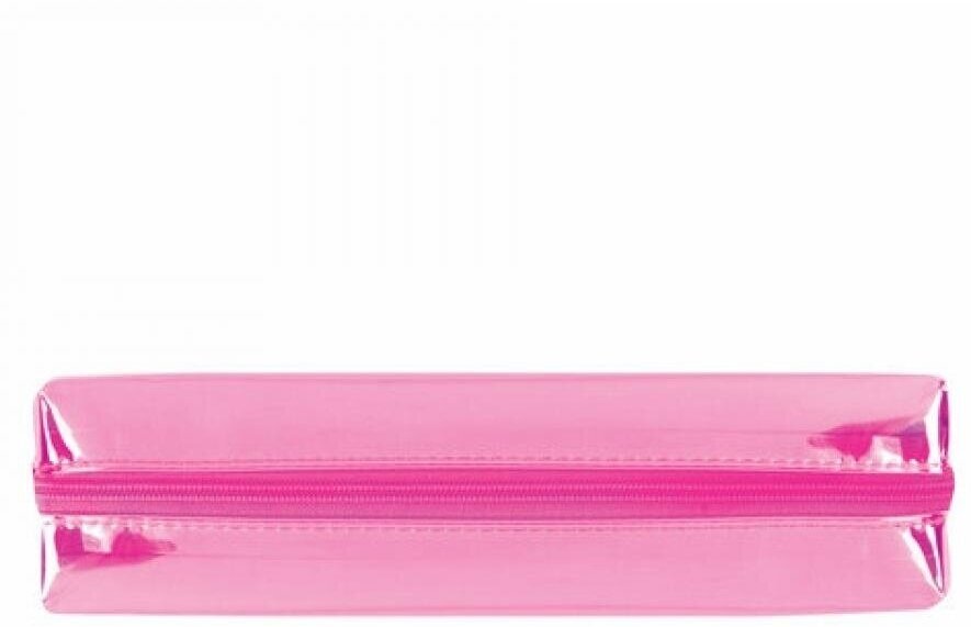 Пенал-косметичка юнландия 228984 Glossy розовый - фотография № 4