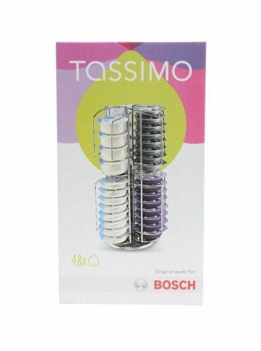 Bosch 00576791 подставка для Т-дисков TASSIMO (до 48 дисков) для капсульной кофемашины - фотография № 8