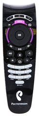 Пульт ДУ Gwire 97301 Ростелеком для IPTV-приставок SML-282 HD Base, VIP-1003, VIP-1003G, IPTV-HD-101, IPTV-HD-103, черный