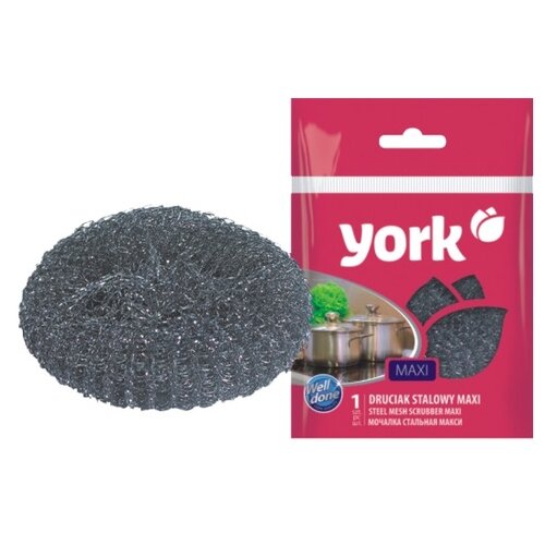 фото Мочалка стальная york макси