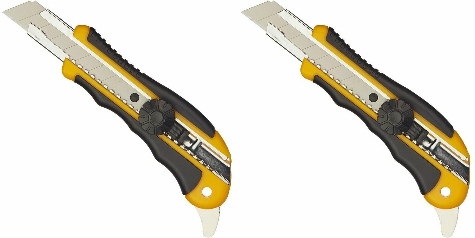 Attache Selection Нож универсальный С резиновыми вставками, 18 мм, 2 шт