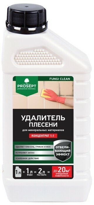 Удалитель плесени Prosept Fungi Clean, концентрат, 1 л