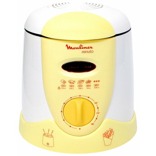 Фритюрница Moulinex AF 1005 Minuto белыйжелтый 9000₽