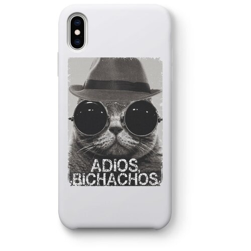 фото Чехол для iphone x/xs "adios bichachos", белый uncle dad