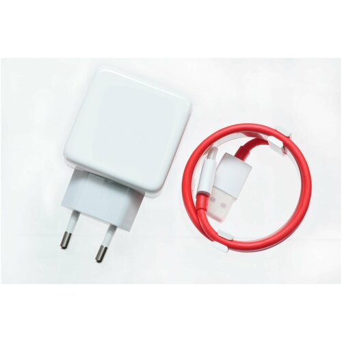 Сетевое зарядное устройство DC0504A3JH для OnePlus с USB входом 20W с поддержкой DASH Quick charge в комплекте с кабелем USB Type-C D301 (6.5A) кабель realme usb type c 3a quick charge rmw2189