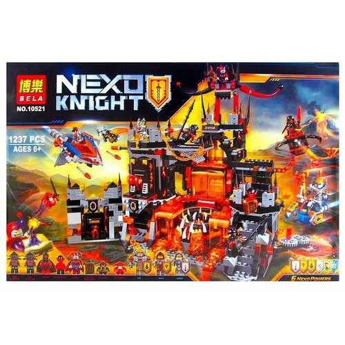 Конструктор Lari (Bela) Nexo Knight 10521 Логово Джестро, 1237 дет.