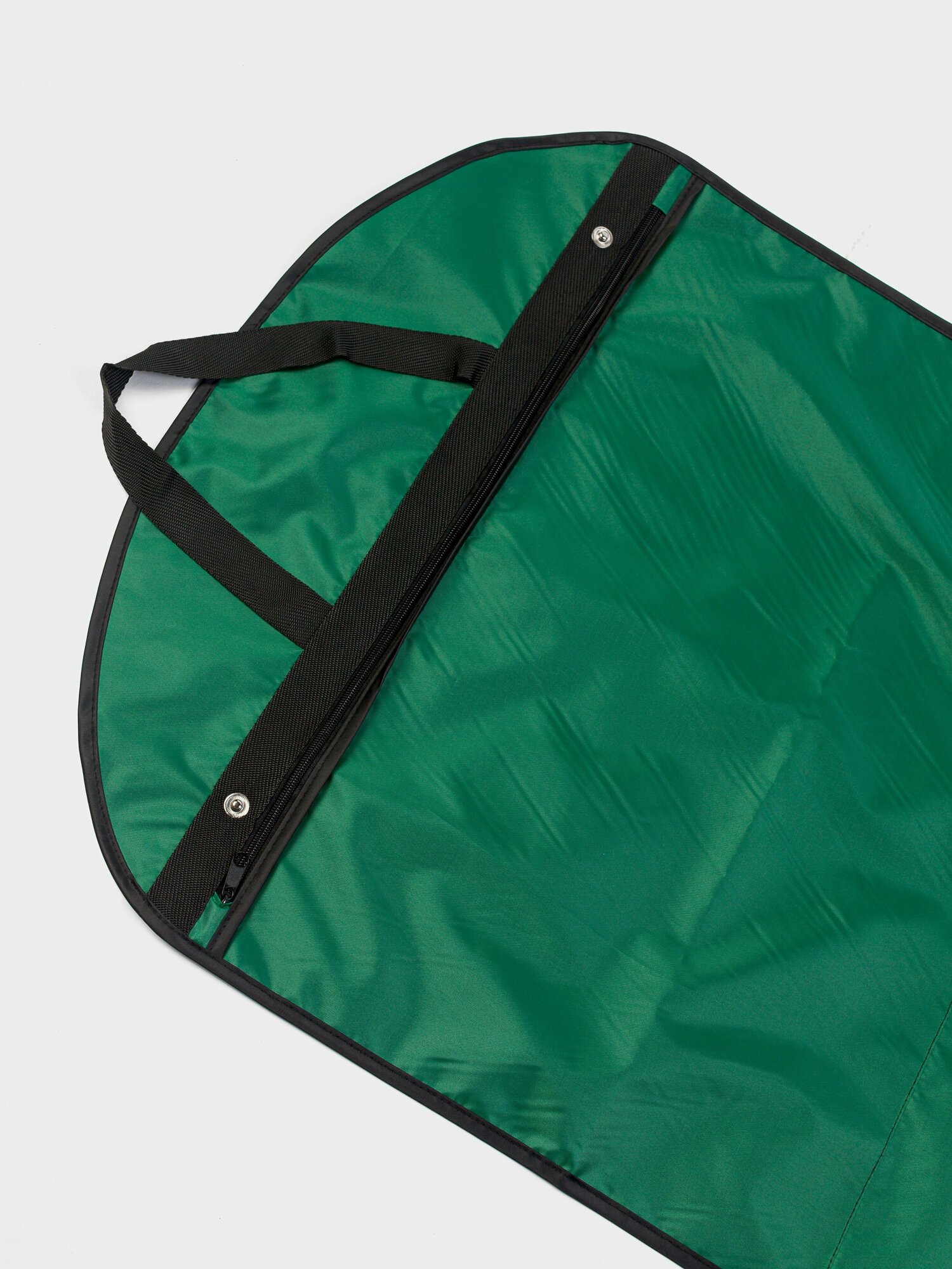 Чехол для одежды, GolD, 100х60, на молнии, с ручкой, оксфорд, зеленый - фотография № 6