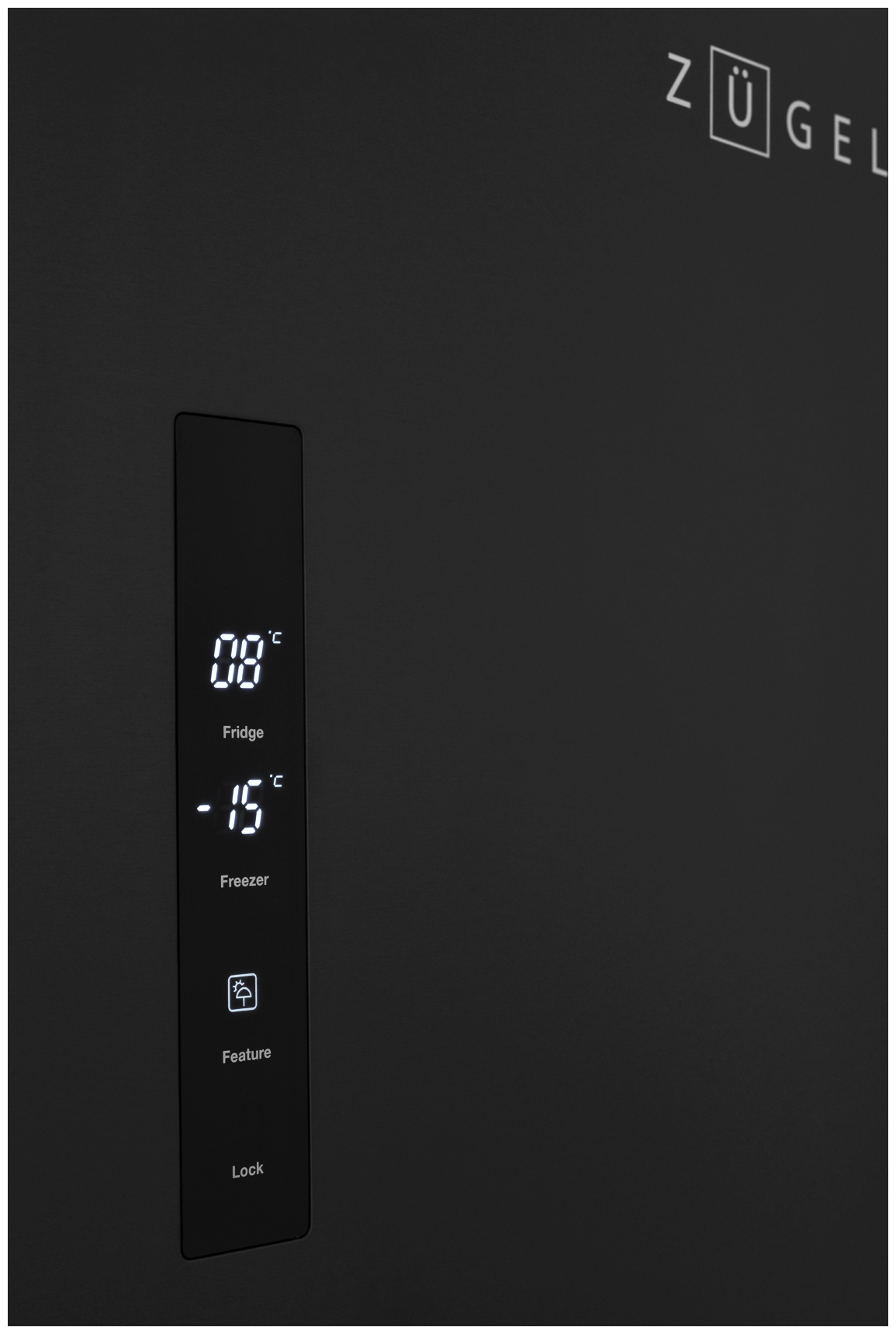 Многокамерный холодильник ZUGEL ZRCD430B черный - фотография № 3