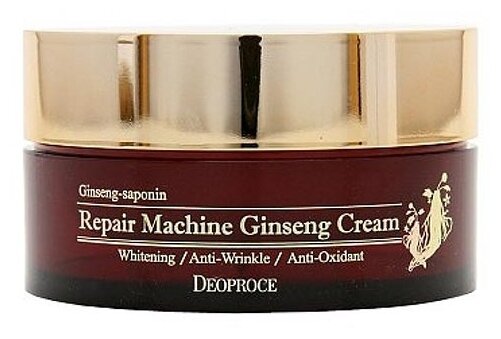 Антивозраcтной крем с экстрактом корня женьшеня Deoproce Repair Machine Ginseng Cream, 100г