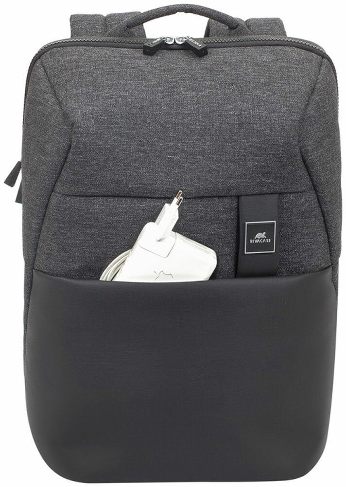 Рюкзак для ноутбука 15.6" Riva 8861 черный - фотография № 6