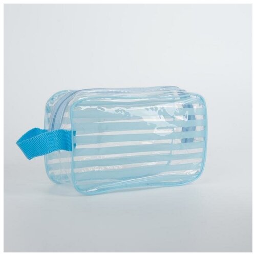 фото Косметичка голубой нет бренда