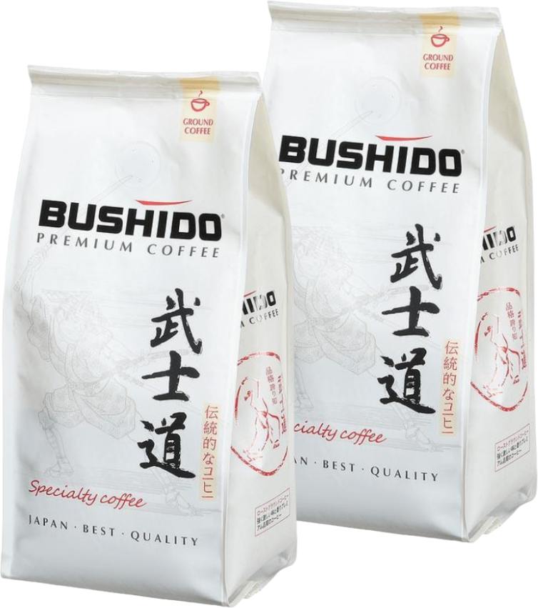 Кофе молотый Bushido Specialty 227 грамм 2 штуки