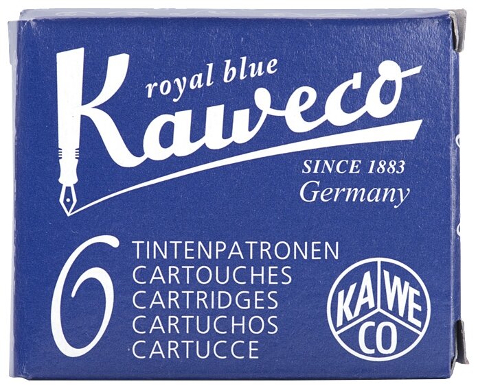 Картридж для перьевой ручки Kaweco Ink Cartridges 6-Pack
