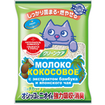 Japan Premium Pet Happy Pet Наполнитель для кошачьего туалета с Кокосовым Молоком и Японским Чаем - изображение
