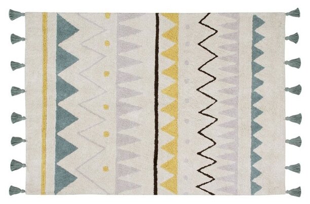 Ковер Lorena Canals Ацтекский Azteca Natural (винтажный голубой) 140*200 C-AZ-NVB-L