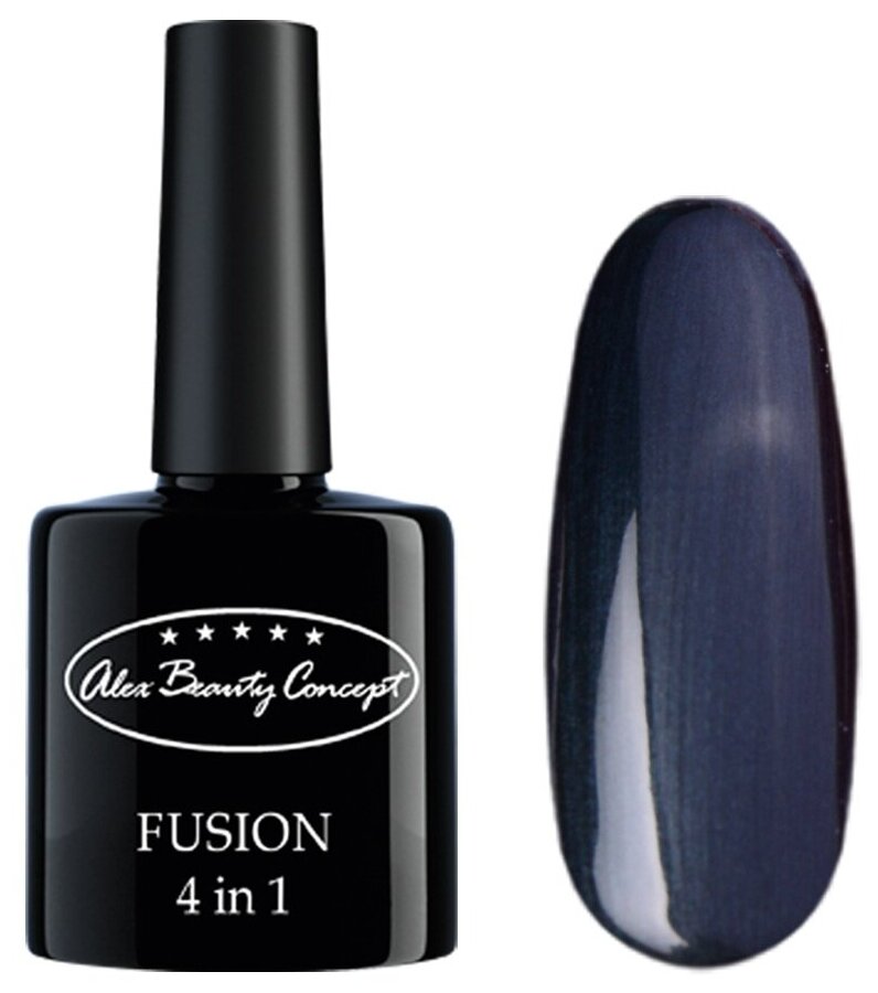 Alex Beauty Concept Гель-лак FUSION 4 IN 1 GEL,7.5 мл, цвет синий перламутр 70083