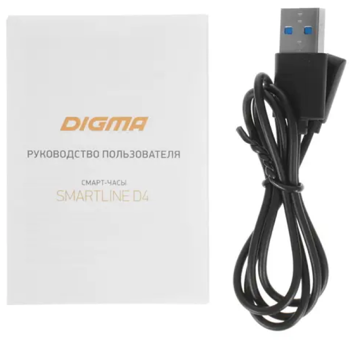 Смарт-часы DIGMA Smartline D4 черный (d4b) - фото №5