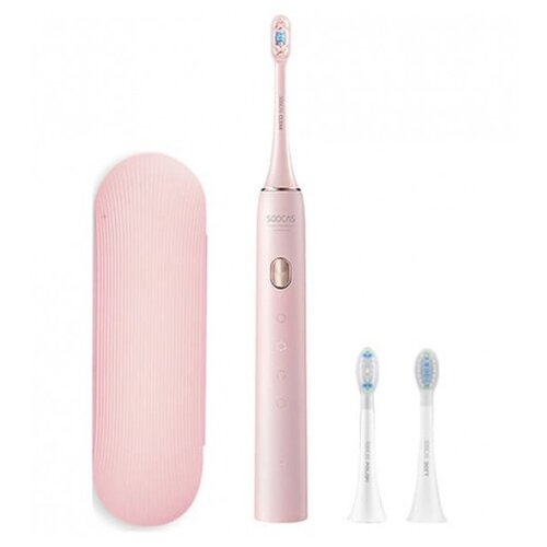 звуковая зубная щетка Soocas X3U Sonic Electric Toothbrush (3 насадки), CN, розовый электрическая зубная щетка soocas soocas x3u