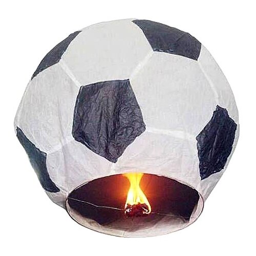 фото Фонарь желаний "футбольный мяч", бело-черный china bluesky trading