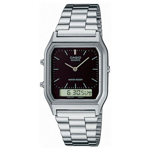 наручные часы casio vintage aq 800e 1a черный Наручные часы CASIO, серебряный