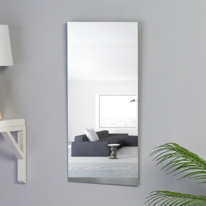 Зеркало настенное, с фацетом, 30х60 см - фотография № 1