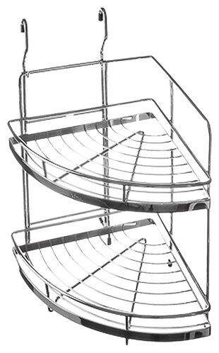 Полка угловая двойная 25*23*43см VETTA