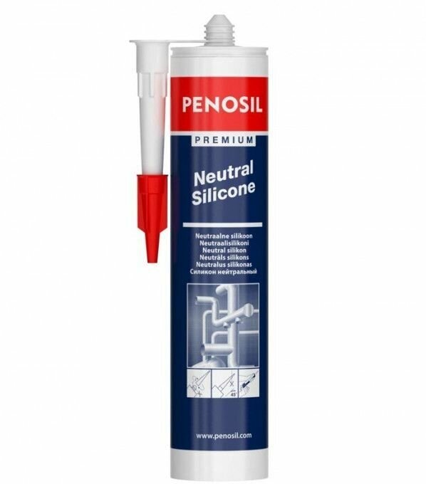 Герметик Penosil N, силиконовый нейтральный, белый 280 ml H4184