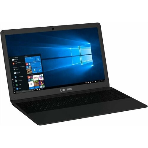 15.6 Ноутбук IRBIS NB510, Intel Core i3-5005U (2.0 ГГц), RAM 8 ГБ, SSD 256 ГБ, Intel HD Graphics, Windows 10 Home, (NB510), черный