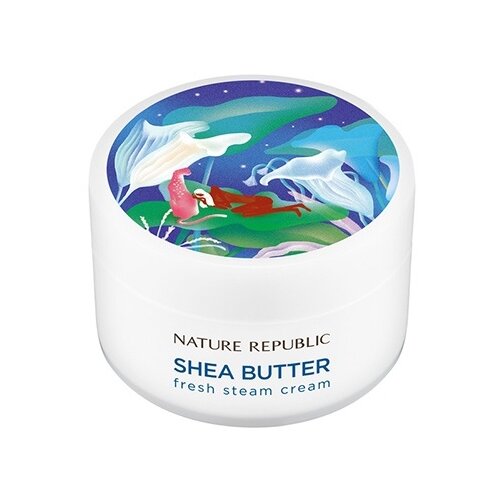 фото NATURE REPUBLIC Shea Butter Fresh Steam Cream Освежающий паровой крем для жирной и комбинированной кожи, 100 мл
