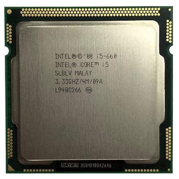 Процессор Intel Core i5-660 Clarkdale LGA1156 2 x 3333 МГц