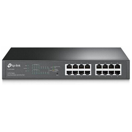 Коммутатор TP-LINK TL-SG1016PE управляемый 24026₽