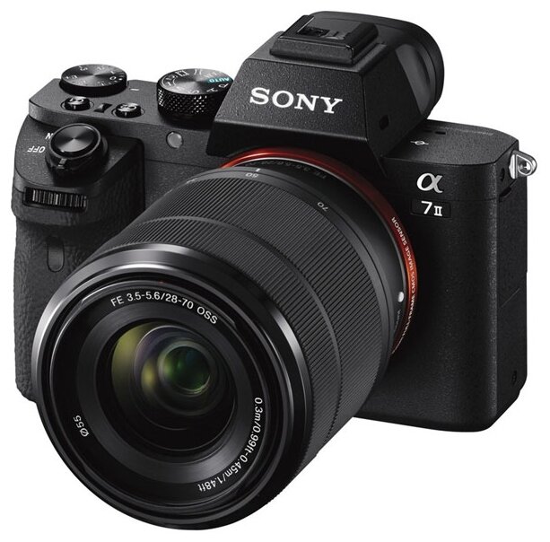 Фотоаппарат Sony Alpha ILCE-7M2 Kit черный FE 28-70mm F3.5-5.6 OSS