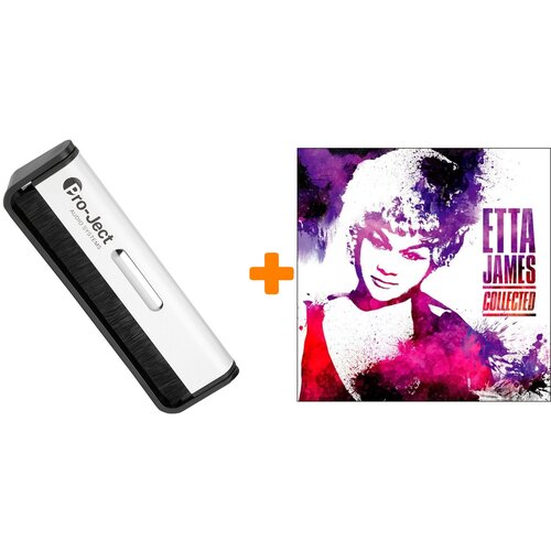 JAMES ETTA Collected 2LP + Щетка для LP Brush It Набор