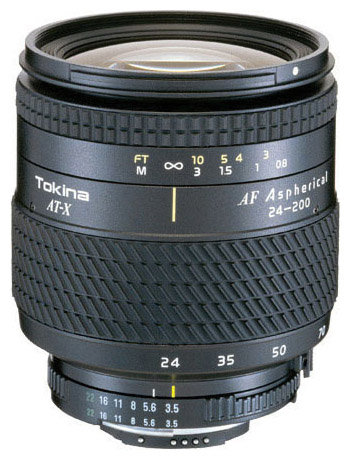 Объектив Tokina AT-X 24-200mm f/3.5-5.6 (AT-X 242) AF Nikon F