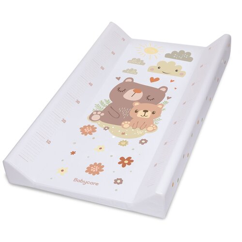 Пеленальная доска Babycare 80 х 47 (BC02), teddy bear beige