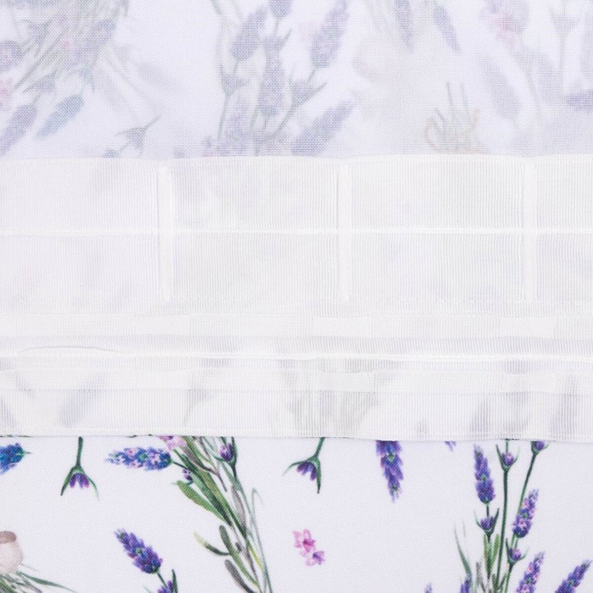 Комплект штор д/кухни с подхватами "Lavender" 145х180см-2 шт., 100% п/э 7183001 - фотография № 4