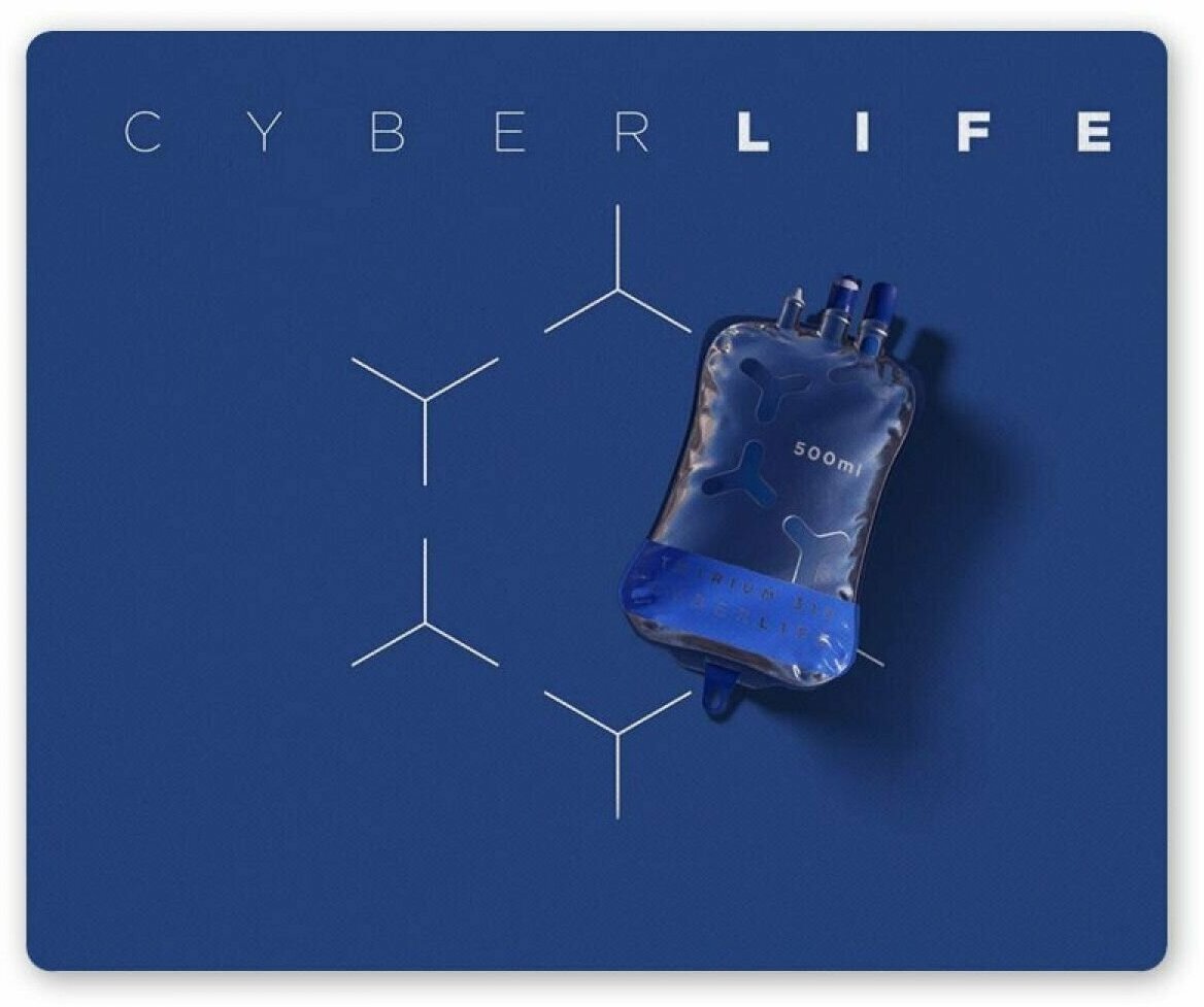 Коврик для мышки прямоугольный Detroit: Become Human - Cyber Life