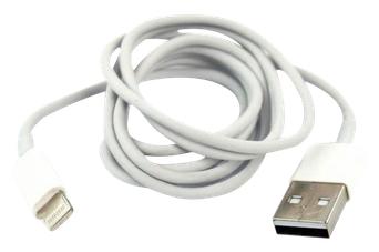 USB кабель "LP" для Apple iPhone/iPad Lightning 8-pin (белый/европакет)