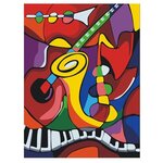 Menglei Картина по номерам ''Мир музыки'' 30x40 см (ME089) - изображение