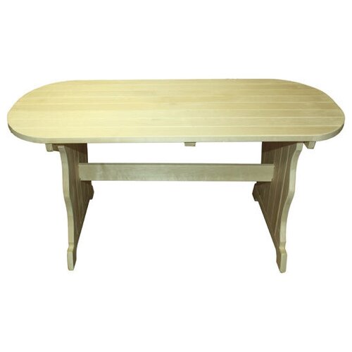 Стол из осины овальный, 180*80