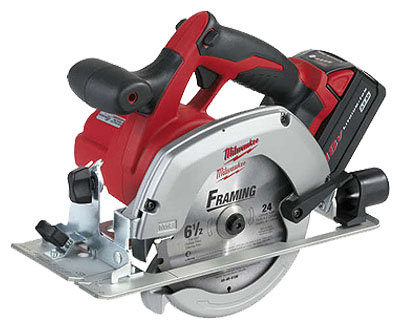 Аккуммуляторная циркулярная пила Milwaukee HD18 CS-0, 18 В, 165 мм, 3500 об/мин, без АКБ и ЗУ, - фото №1